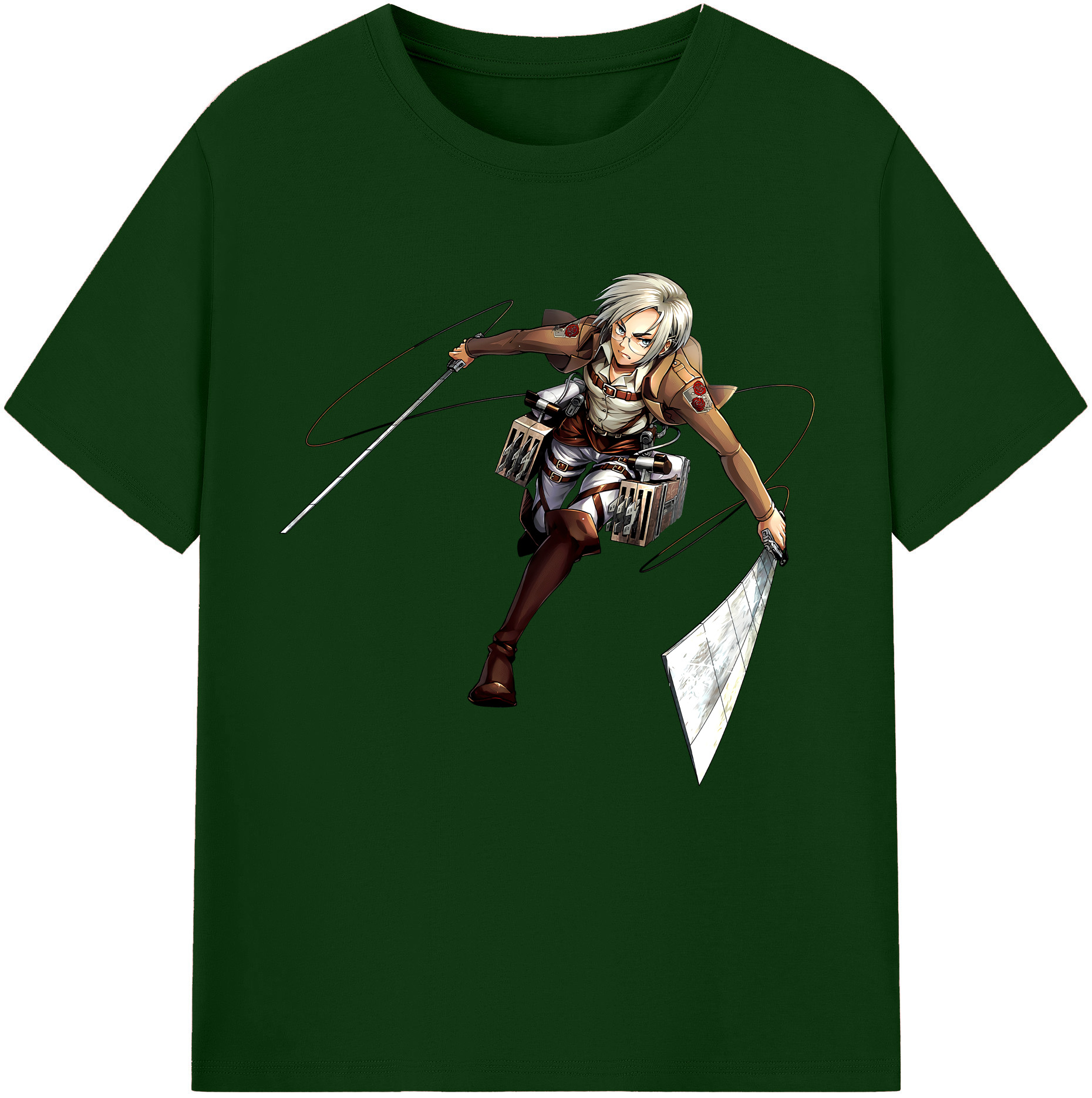 （画像用）  綿100％半袖Tシャツ（フロントプリント）